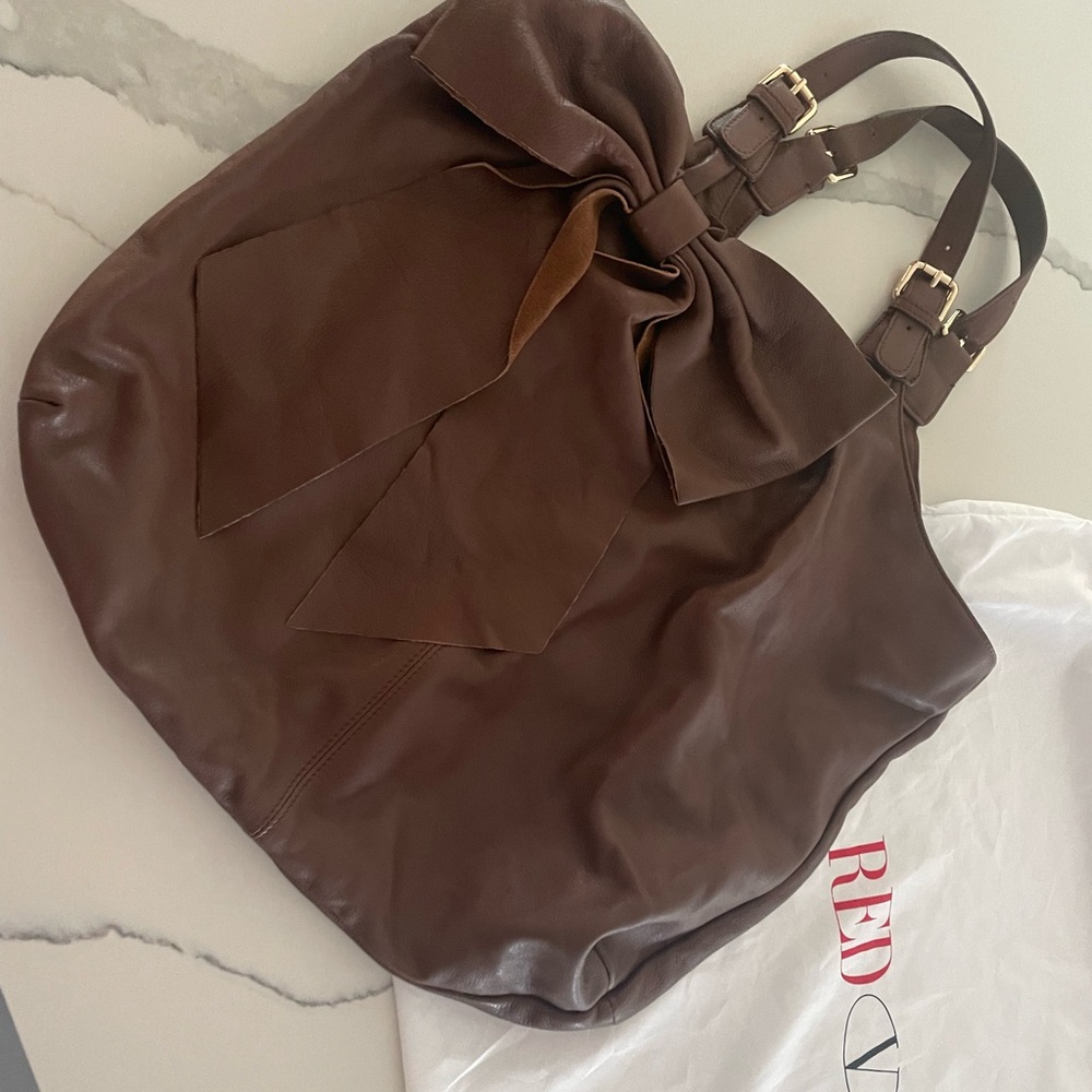 Red Valentino leather bag